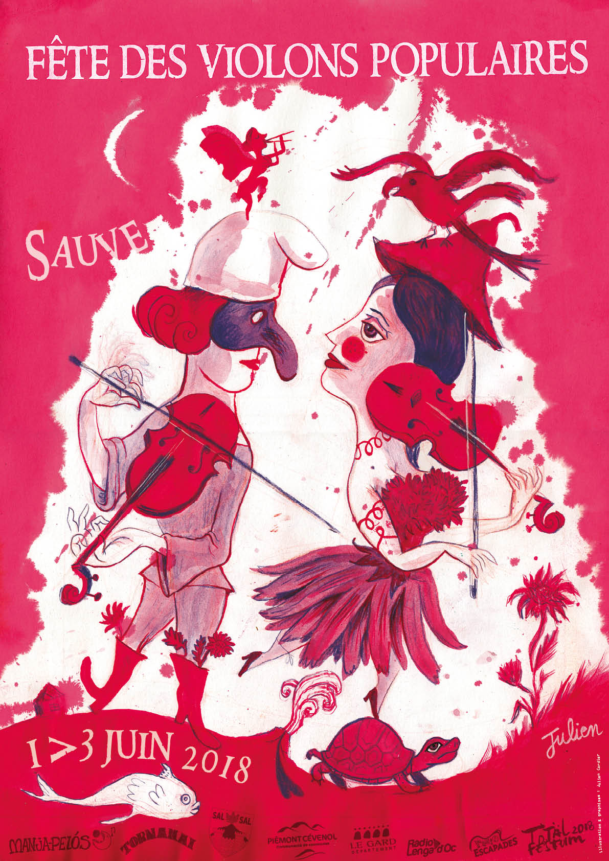 AFFICHE VIOLON POP 2018